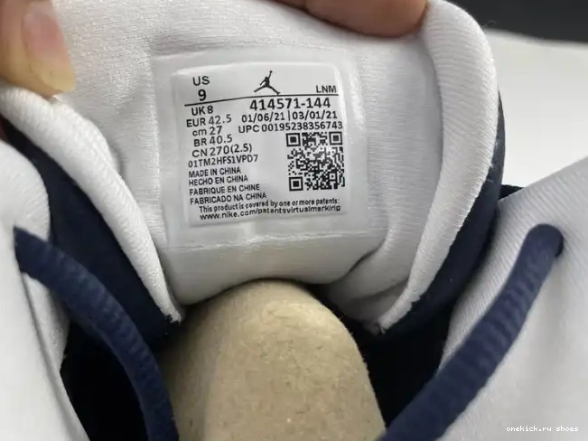 Cheap Jordan 414571-144 Powder Air Dark Blue 13 0408